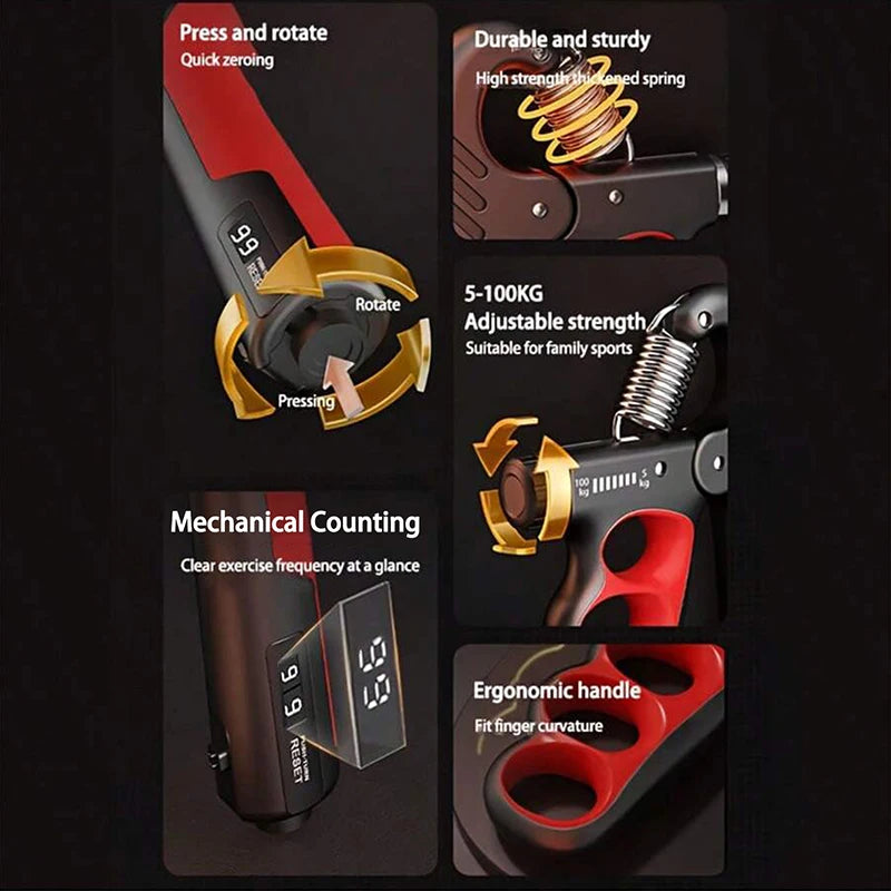 IronGrip Adjustable Hand Trainer